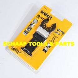 MultiTool standaard-zaagblad HCS vertanding breed 30 mm x 43 mm snel zagen per stuk verpakt | DT20704-QZ